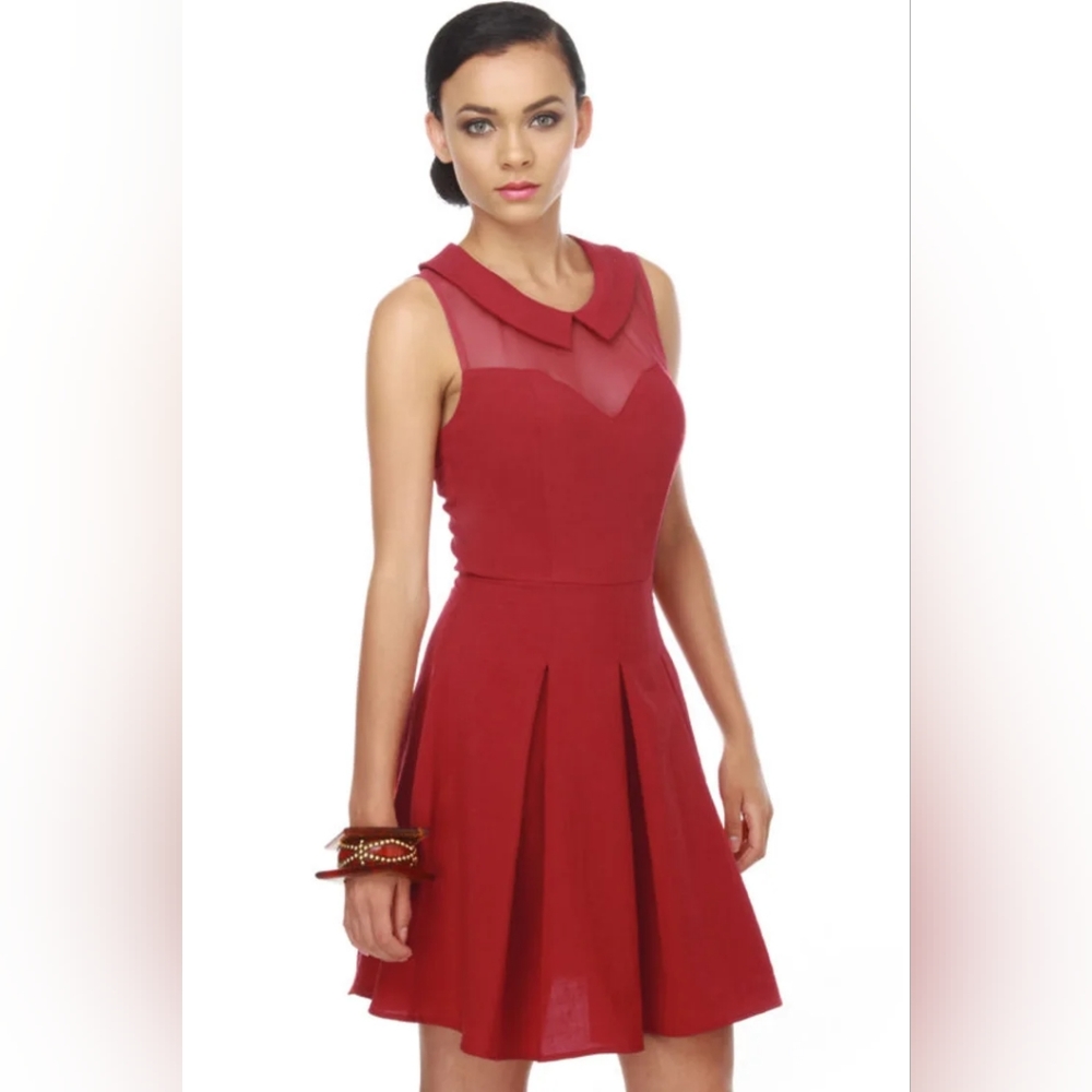 NWT, Lulu's Trip to the Library Red Dress